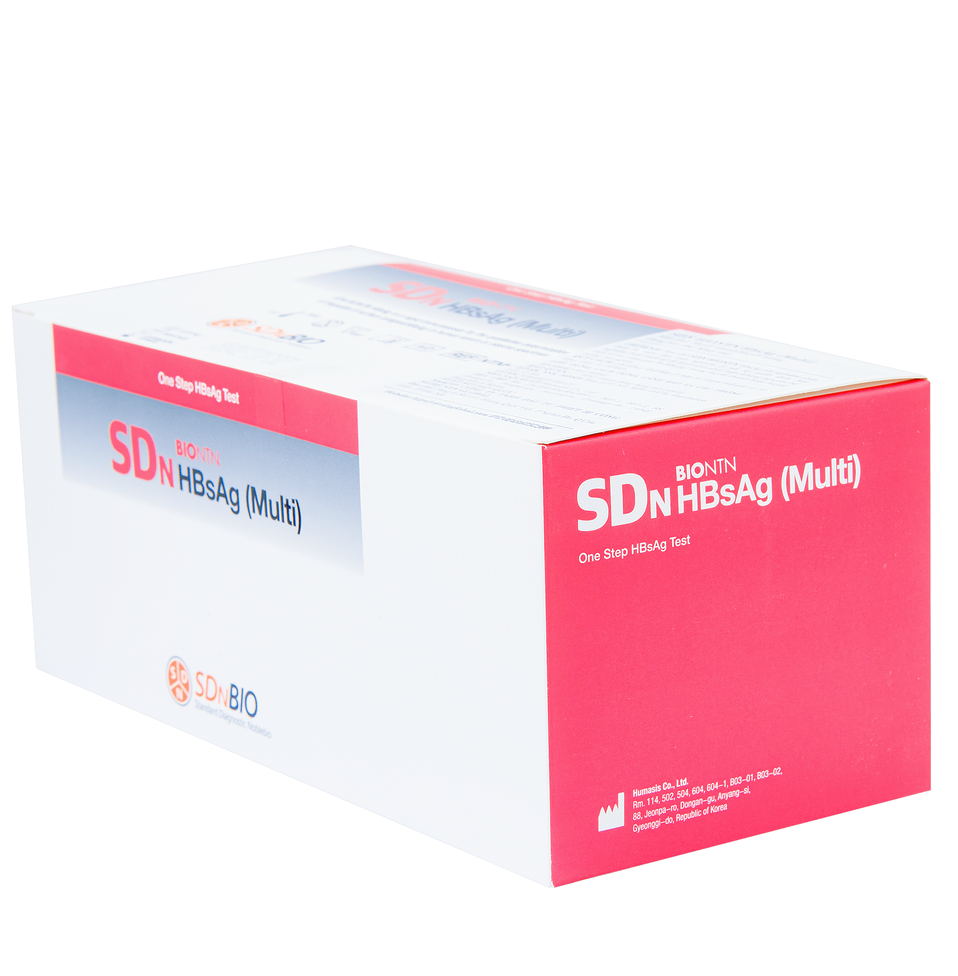 HbsAg SDN BioNTN HbsAg (Multi)  (serum/plasma) (Định tính Xét nghiệm Hepatitis B Surface Antigen – kháng nguyên bề mặt của siêu vi B)